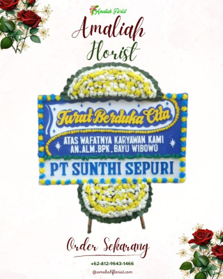 Papan Bunga Duka di Susoh