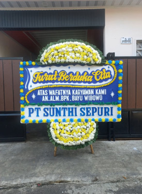 Papan Bunga Duka di Susoh